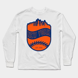 New York Baseball 02 Long Sleeve T-Shirt